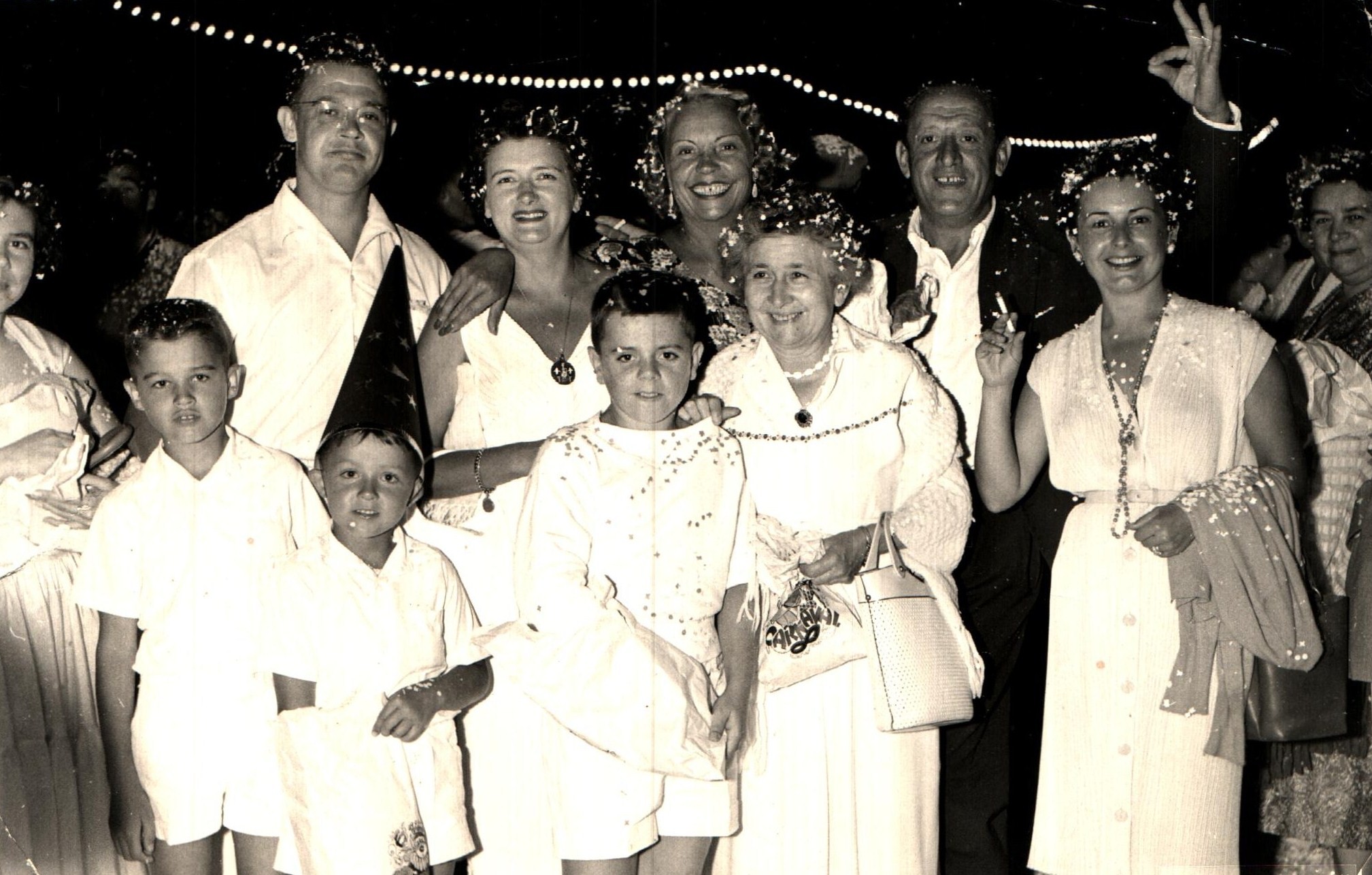 Réunion de famille — Plusieurs générations réunies